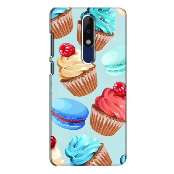 Чехол с принтом «Кексики» для Nokia 5.1 Plus (X5)