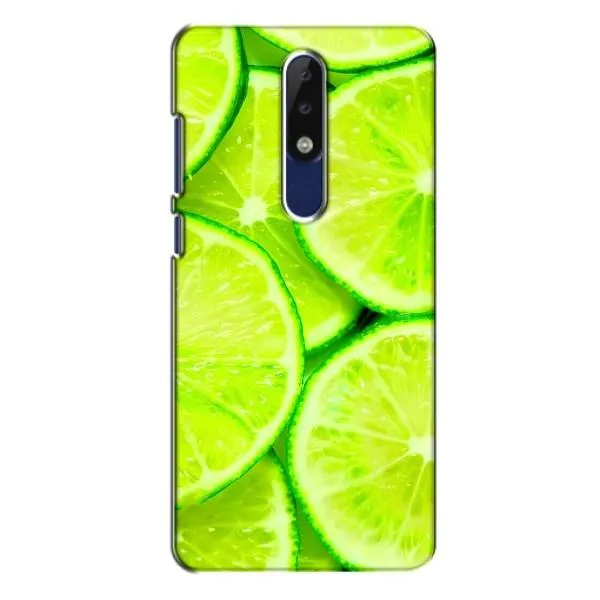 Чехол с принтом «Лайм» для Nokia 5.1 Plus (X5)