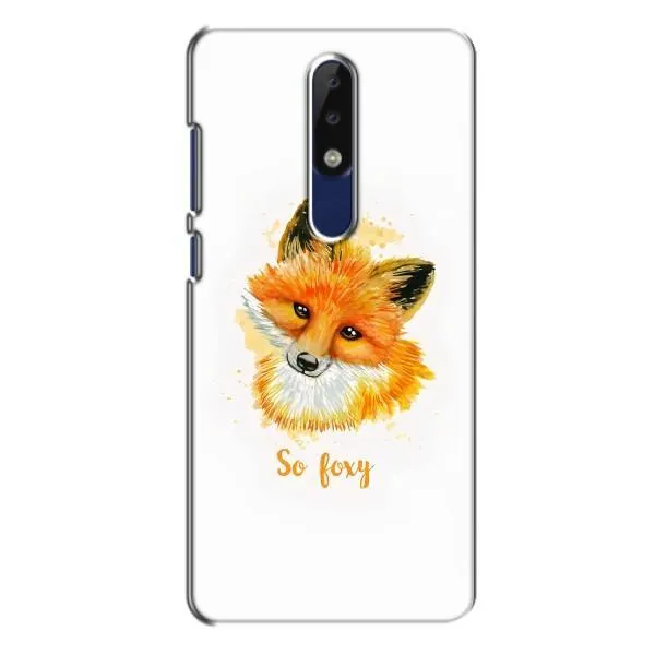 Чехол с принтом «Девочка Лиса» для Nokia 5.1 Plus (X5)