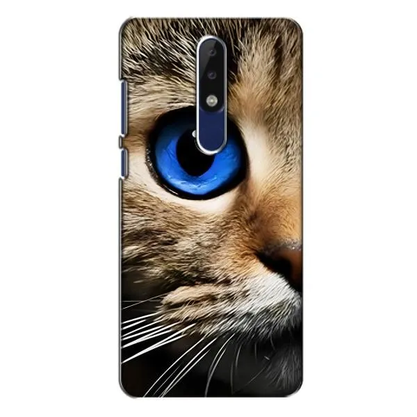 Чехол с принтом «Глаз кота» для Nokia 5.1 Plus (X5)