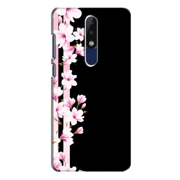 Чехол с принтом «Цветочки» для Nokia 5.1 Plus (X5) Чехол с принтом «Цветочки» для Nokia 5.1 Plus (X5)