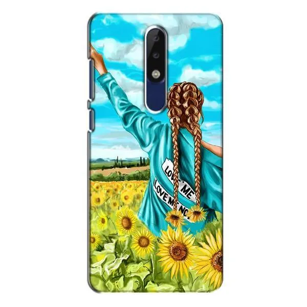 Чехол с принтом «Украиночка» для Nokia 5.1 Plus (X5) Чехол с принтом «Украиночка» для Nokia 5.1 Plus (X5)