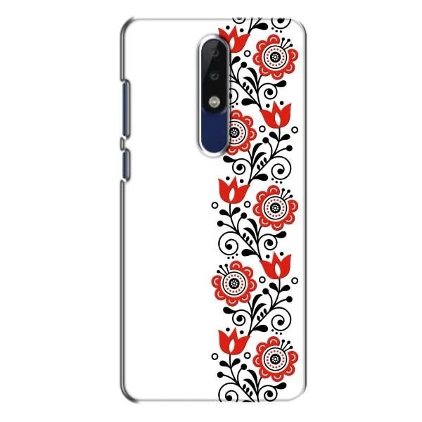 Чехол с принтом «Яркая вишиванка» для Nokia 5.1 Plus (X5) Чехол с принтом «Яркая вишиванка» для Nokia 5.1 Plus (X5)