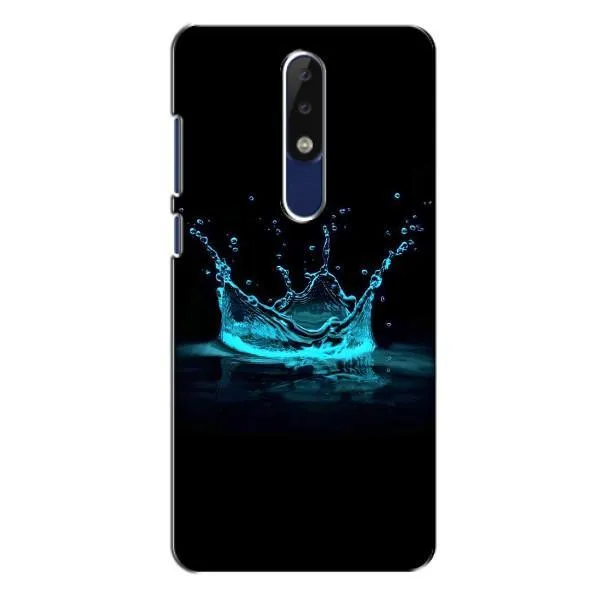 Чехол с принтом «Капля короны» для Nokia 5.1 Plus (X5)
