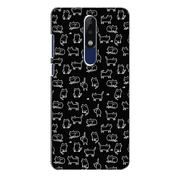Чехол с принтом «Меленькие котики» для Nokia 5.1 Plus (X5) Чехол с принтом «Меленькие котики» для Nokia 5.1 Plus (X5)