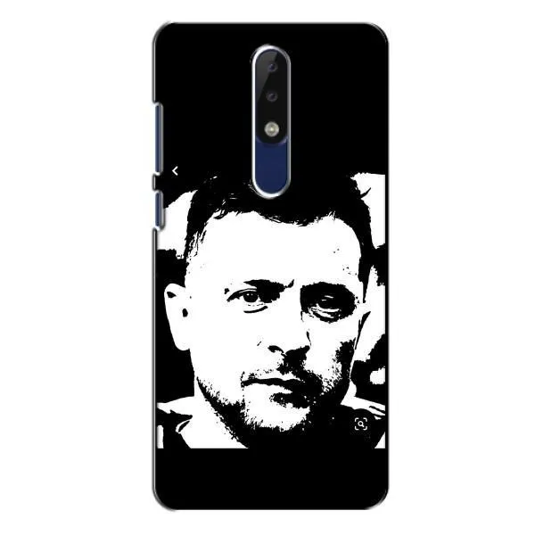 Чехол с принтом «Зеленский АРТ» для Nokia 5.1 Plus (X5)