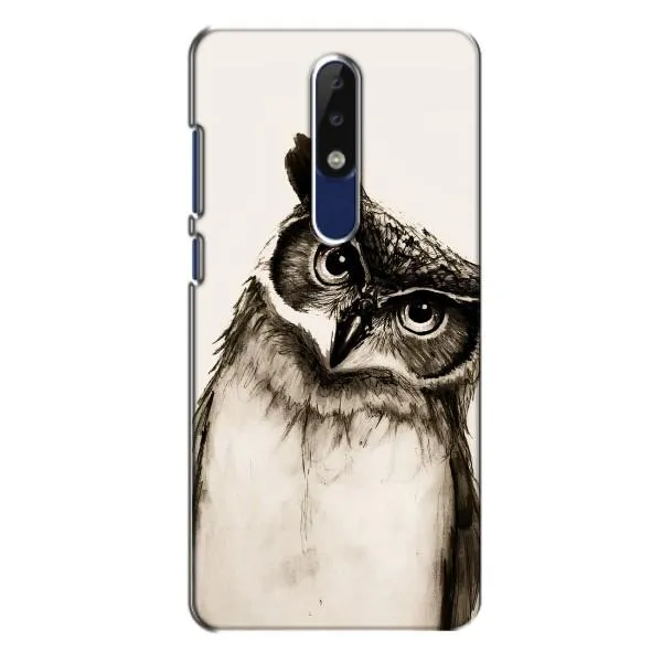 Чохол з принтом «Сова» для Nokia 5.1 Plus (X5) Чохол з принтом «Сова» для Nokia 5.1 Plus (X5)