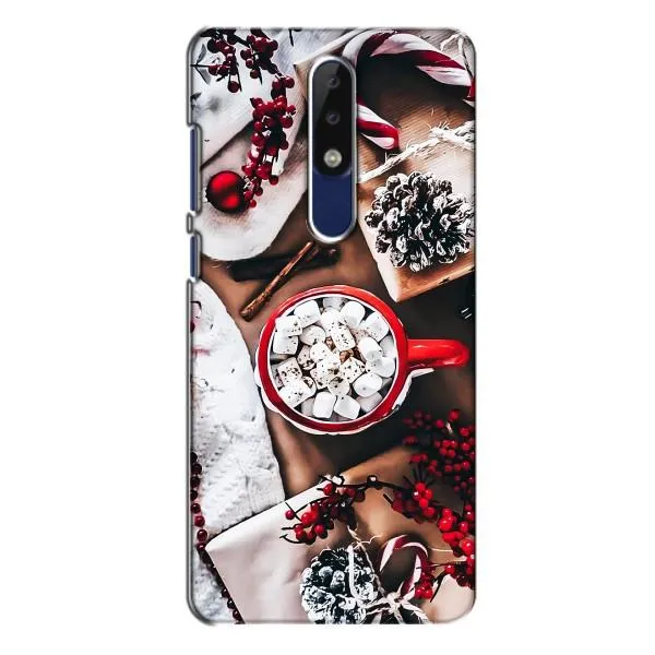 Чехол с принтом «Рождественская атмосфера» для Nokia 5.1 Plus (X5) Чехол с принтом «Рождественская атмосфера» для Nokia 5.1 Plus (X5)