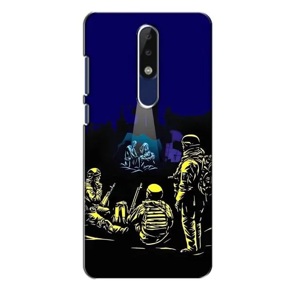 Чехол с принтом «Рождество в Украине» для Nokia 5.1 Plus (X5) Чехол с принтом «Рождество в Украине» для Nokia 5.1 Plus (X5)