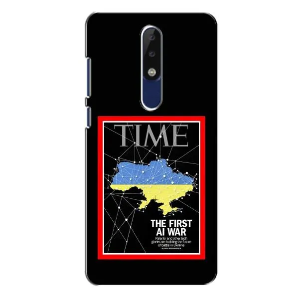Чехол с принтом «TIME Ukraine» для Nokia 5.1 Plus (X5)