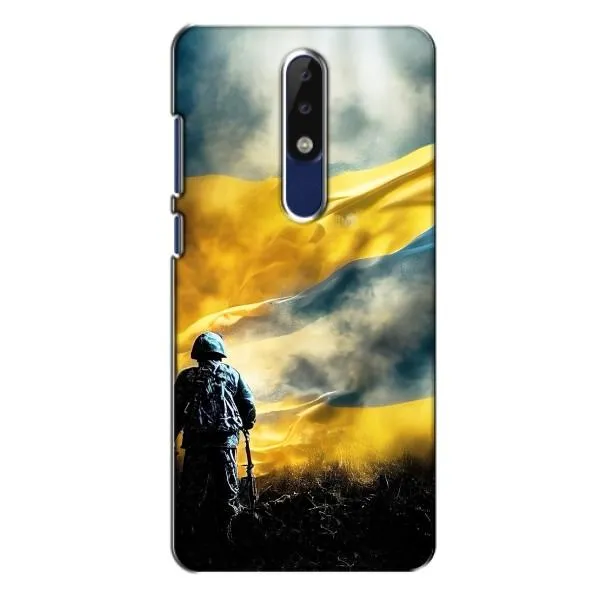 Чехол с принтом «Война» для Nokia 5.1 Plus (X5)