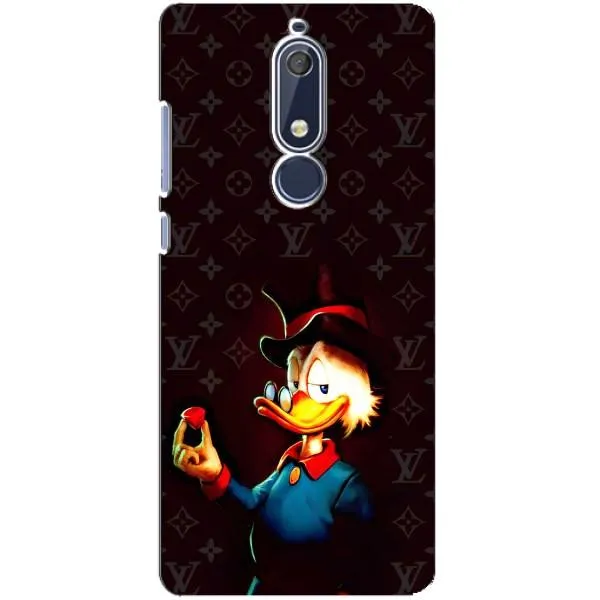 Чехол с принтом «Скрудж с бриллиантом» для Nokia 5.1 (2018) Чехол с принтом «Скрудж с бриллиантом» для Nokia 5.1 (2018)