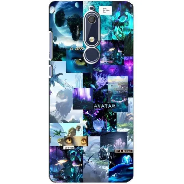 Чехол с принтом «коллаж Аватар» для Nokia 5.1 (2018)