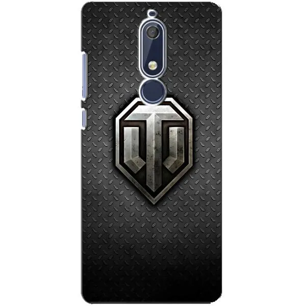 Чехол с принтом «Лого Tanks» для Nokia 5.1 (2018)