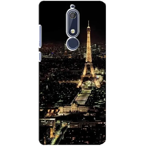 Чехол с принтом «Ночной Париж» для Nokia 5.1 (2018) Чехол с принтом «Ночной Париж» для Nokia 5.1 (2018)