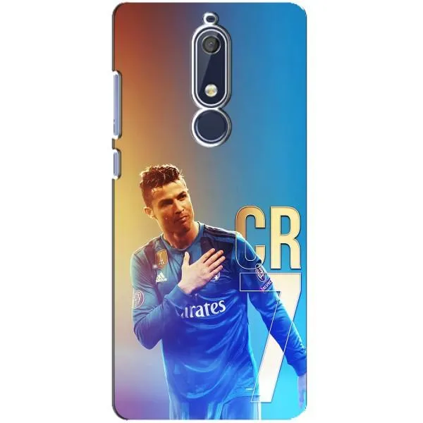 Чехол с принтом «CR7 Real» для Nokia 5.1 (2018)