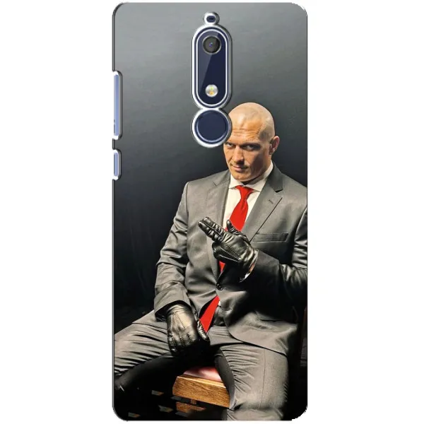 Чехол с принтом «Усик Hitman» для Nokia 5.1 (2018)