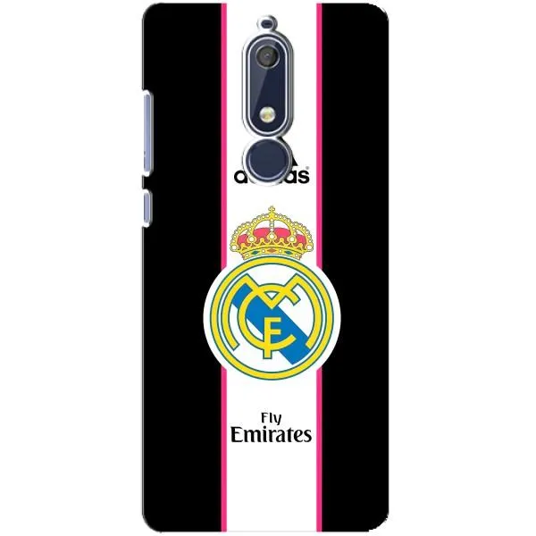 Чехол с принтом «лого Real Madrid» для Nokia 5.1 (2018) Чехол с принтом «лого Real Madrid» для Nokia 5.1 (2018)