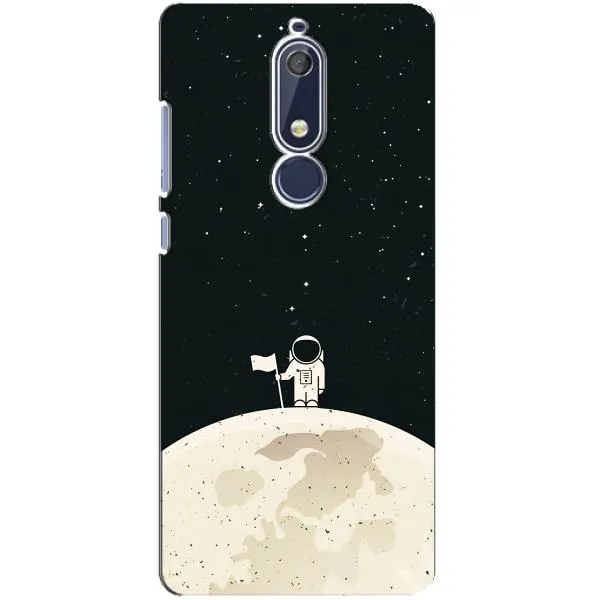 Чехол с принтом «На луне» для Nokia 5.1 (2018)