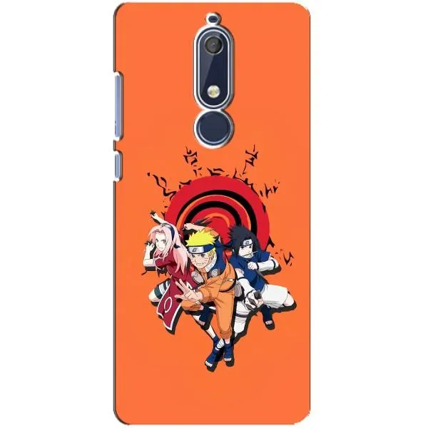 Чехол с принтом «команда Наруто» для Nokia 5.1 (2018)