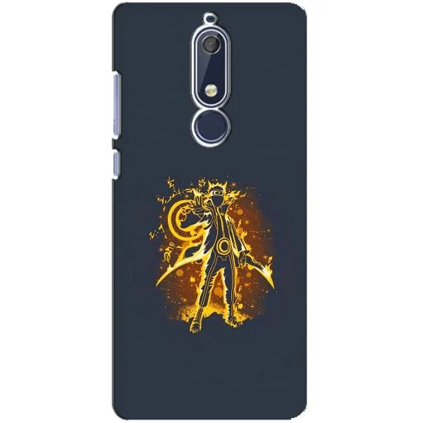 Чехол с принтом «золотой Наруто» для Nokia 5.1 (2018)