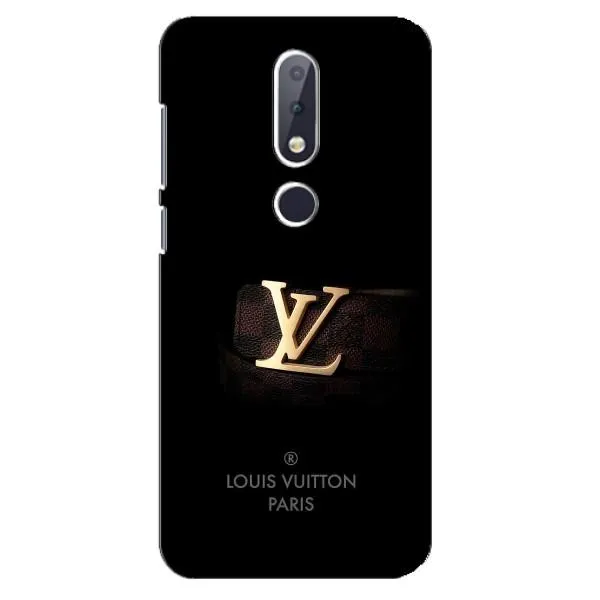 Чехол с принтом «ремешок LV» для Nokia 6.1 Plus