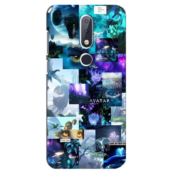 Чехол с принтом «коллаж Аватар» для Nokia 6.1 Plus