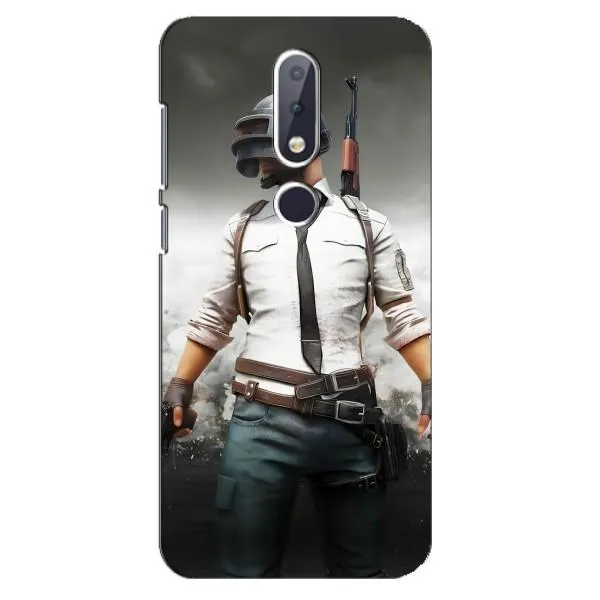 Чехол с принтом «Пабг мен» для Nokia 6.1 Plus Чехол с принтом «Пабг мен» для Nokia 6.1 Plus
