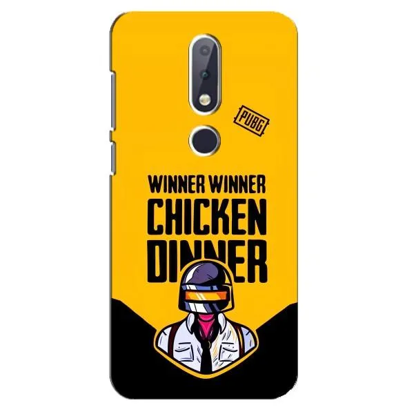 Чехол с принтом «Pubg шлем» для Nokia 6.1 Plus Чехол с принтом «Pubg шлем» для Nokia 6.1 Plus