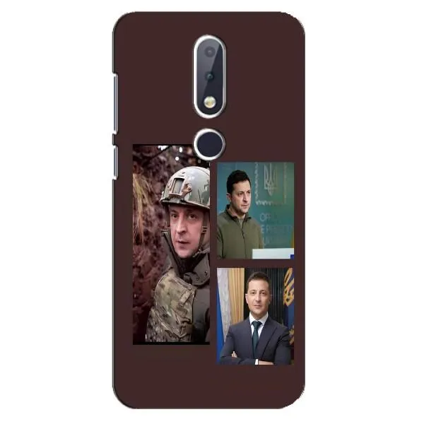 Чехол с принтом «Президент» для Nokia 6.1 Plus Чехол с принтом «Президент» для Nokia 6.1 Plus