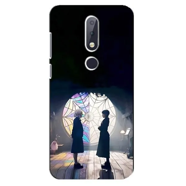 Чехол с принтом «Уэнздей и Инид» для Nokia 6.1 Plus Чехол с принтом «Уэнздей и Инид» для Nokia 6.1 Plus
