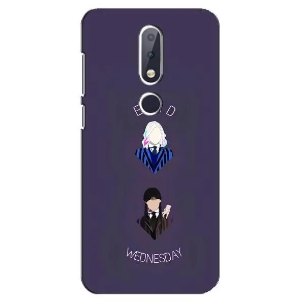 Чехол с принтом «Уэнздей и подруга» для Nokia 6.1 Plus Чехол с принтом «Уэнздей и подруга» для Nokia 6.1 Plus