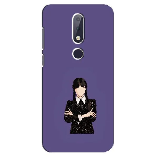 Чехол с принтом «Уэнздей в черном» для Nokia 6.1 Plus Чехол с принтом «Уэнздей в черном» для Nokia 6.1 Plus