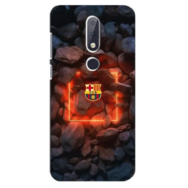 Чехол с принтом «ФК Барселона» для Nokia 6.1 Plus