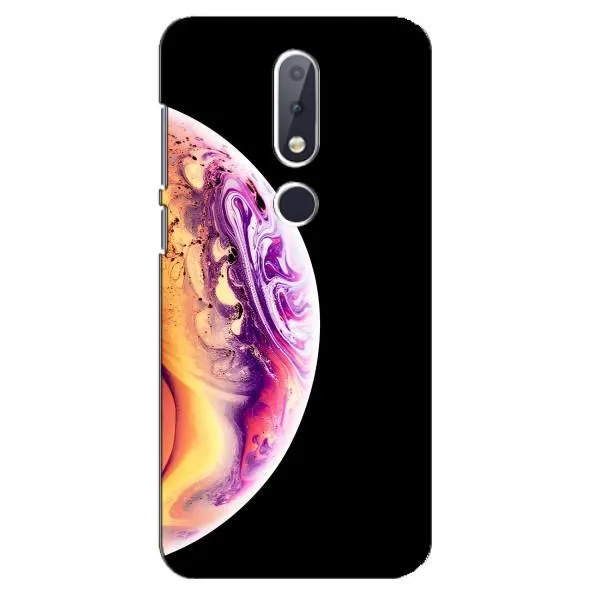 Чехол с принтом «Планета Айфон» для Nokia 6.1 Plus