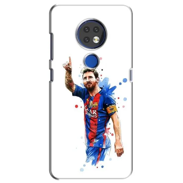 Чехол с принтом «Лео Месси» для Nokia 6.2 (2019)