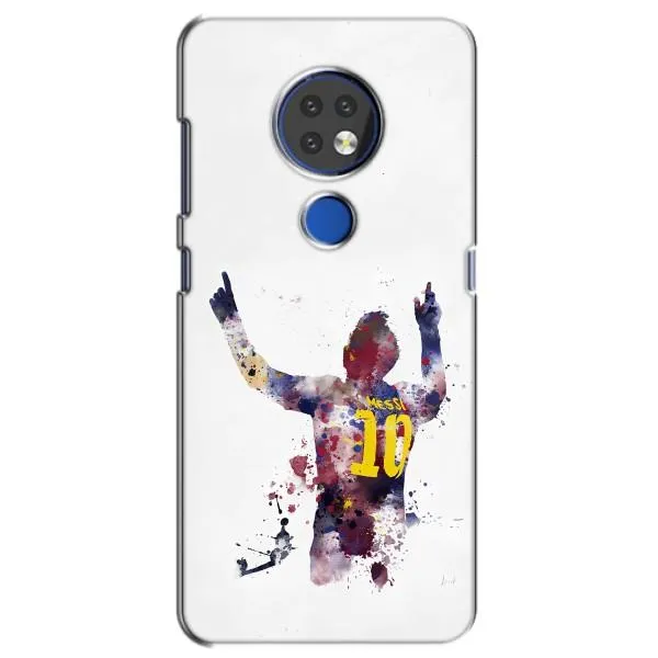 Чехол с принтом «Messi Barca» для Nokia 6.2 (2019)