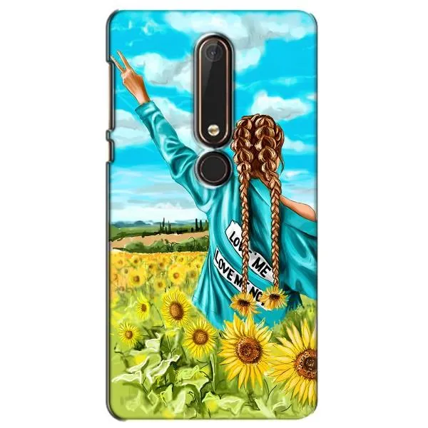 Чехол с принтом «Украиночка» для Nokia 6 2018