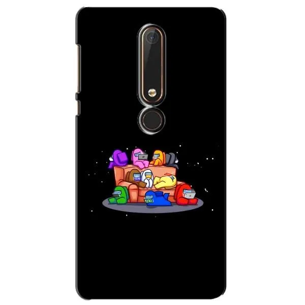 Чехол с принтом «Амонг-ас» для Nokia 6 2018