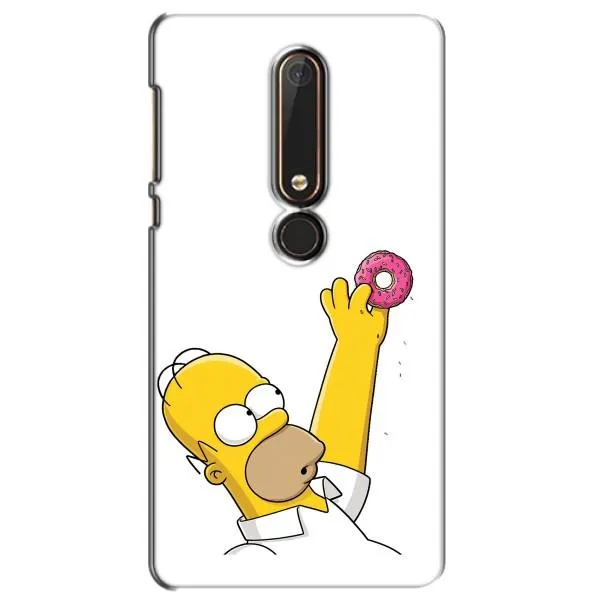 Чехол с принтом «Гомер с пончиком» для Nokia 6 2018 Чехол с принтом «Гомер с пончиком» для Nokia 6 2018