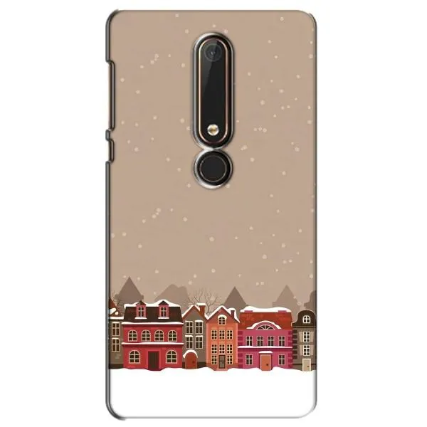 Чехол с принтом «Зимний город» для Nokia 6 2018 Чехол с принтом «Зимний город» для Nokia 6 2018