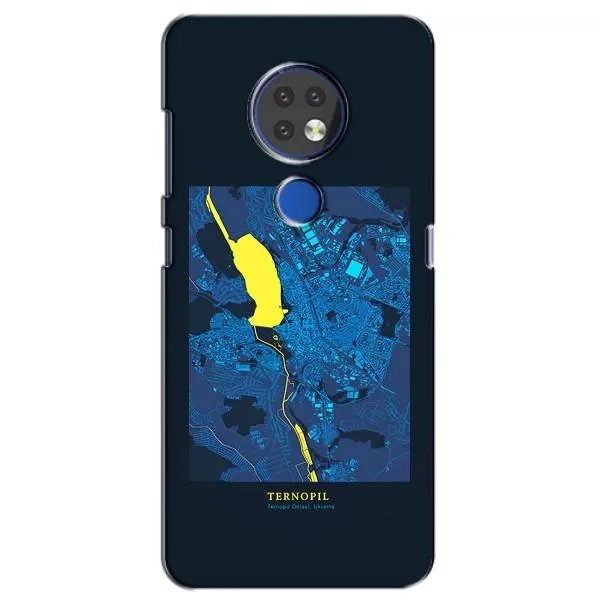 Чехол с принтом «Тернополь» для Nokia 7.2