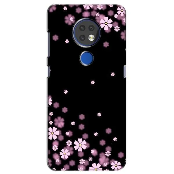 Чехол с принтом «Цветочки маленькие» для Nokia 7.2