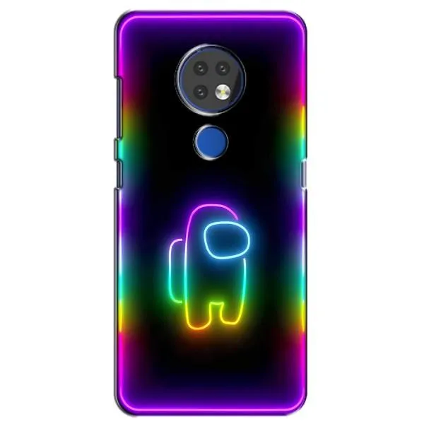 Чехол с принтом «Яркий скин» для Nokia 7.2