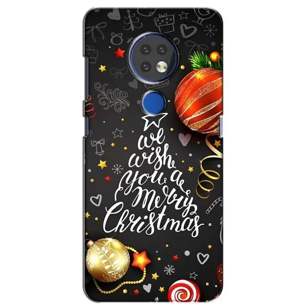 Чохол з принтом «Ялинка» для Nokia 7.2