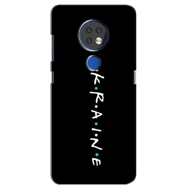 Чехол с принтом «UKRAINE» для Nokia 7.2