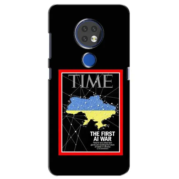 Чехол с принтом «TIME Ukraine» для Nokia 7.2 Чехол с принтом «TIME Ukraine» для Nokia 7.2