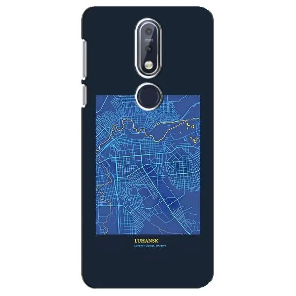 Чехол с принтом «Гуганск» для Nokia 7.1 (2018)