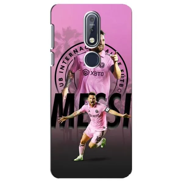 Чохол з принтом «Messi Miami» для Nokia 7.1 (2018) Чохол з принтом «Messi Miami» для Nokia 7.1 (2018)
