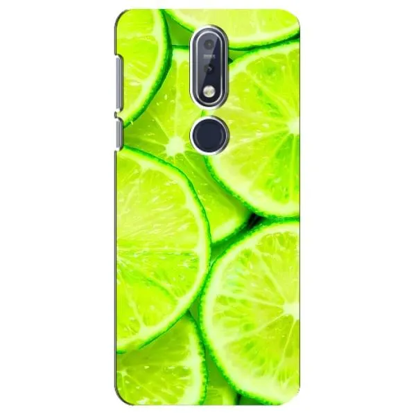 Чехол с принтом «Лайм» для Nokia 7.1 (2018)